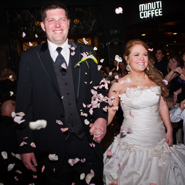 Crystal Ballroom at the Rice Wedding