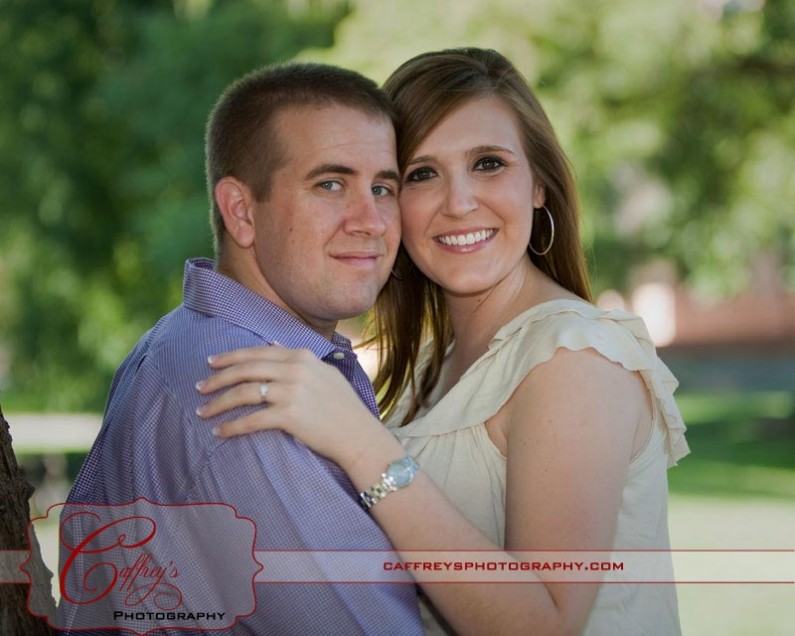 Classic engagment photos with the bride and groom. 