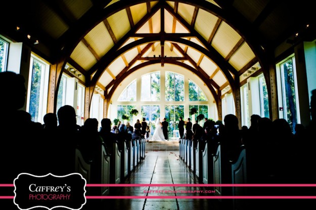 Breathatkking Glass Chapel at Ashton Gardens