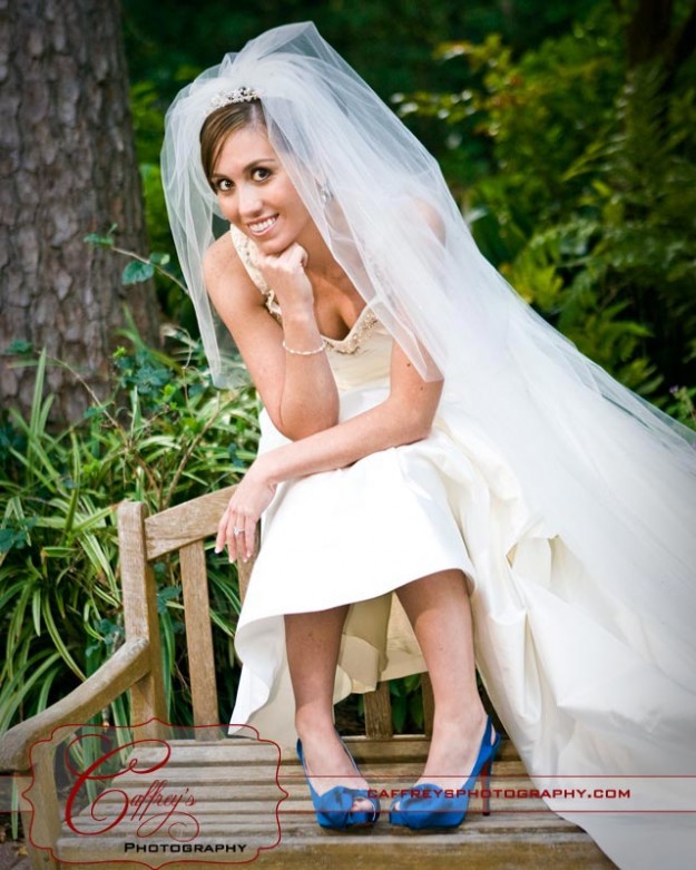 Sassy bridal portraits with Louboutin shoes Caffreys photography