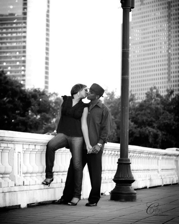 Urban Sexy Engagement portraits in Houston