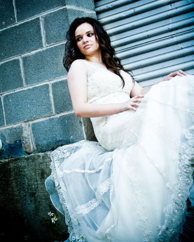 Unique Galveston Ally Houston trash the dress Portrait by caffreys photography
