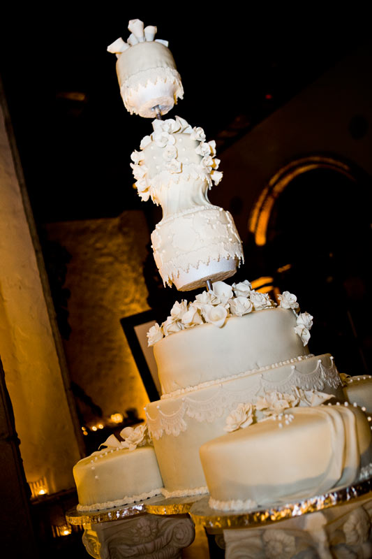 Las Velas Wedding cake tower
