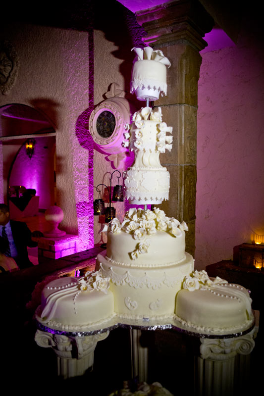 Las Velas Wedding cake