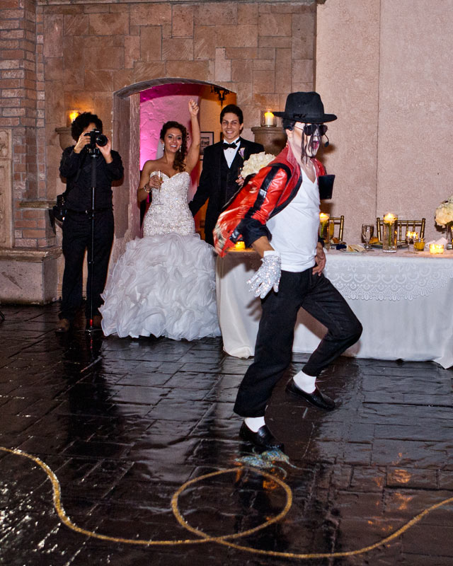 Las Velas Wedding Michael Jackson Impersonator