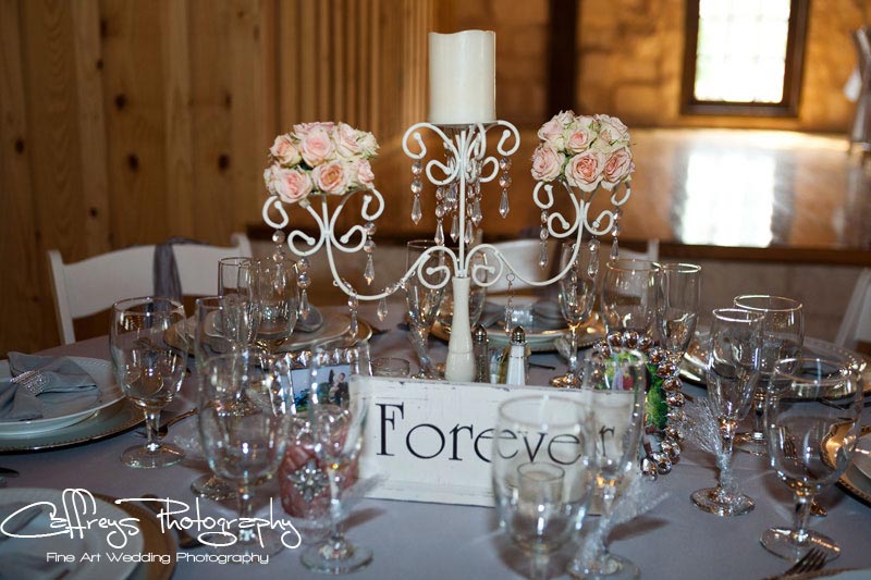 Crystal Springs Events Wedding Table Decor