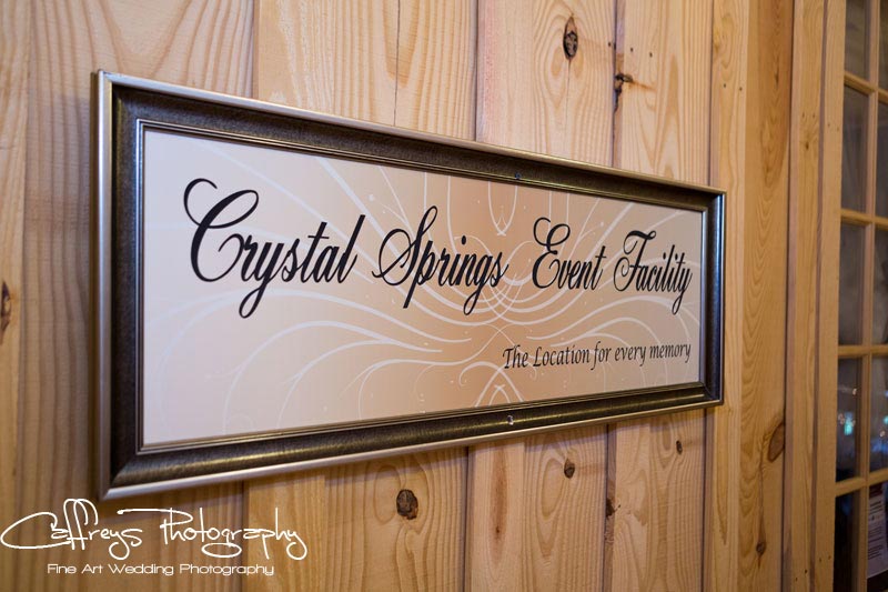 Crystal Springs Events Wedding