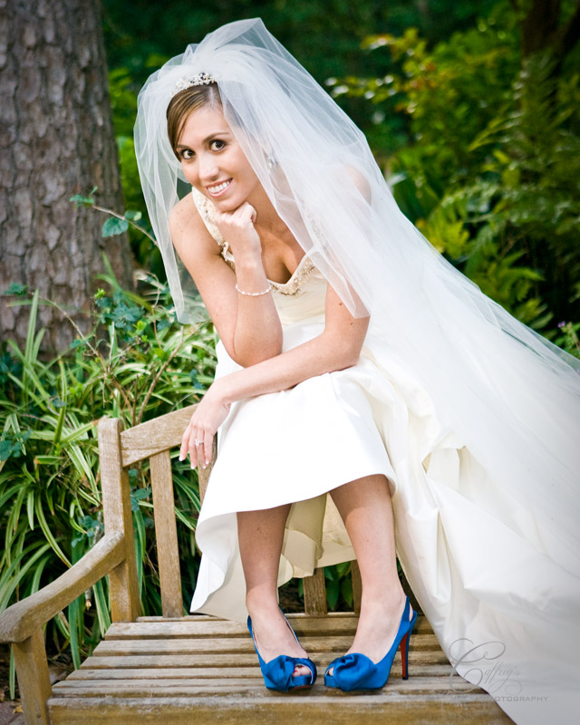 Sassy bridal portraits with Louboutin shoes Caffreys photography