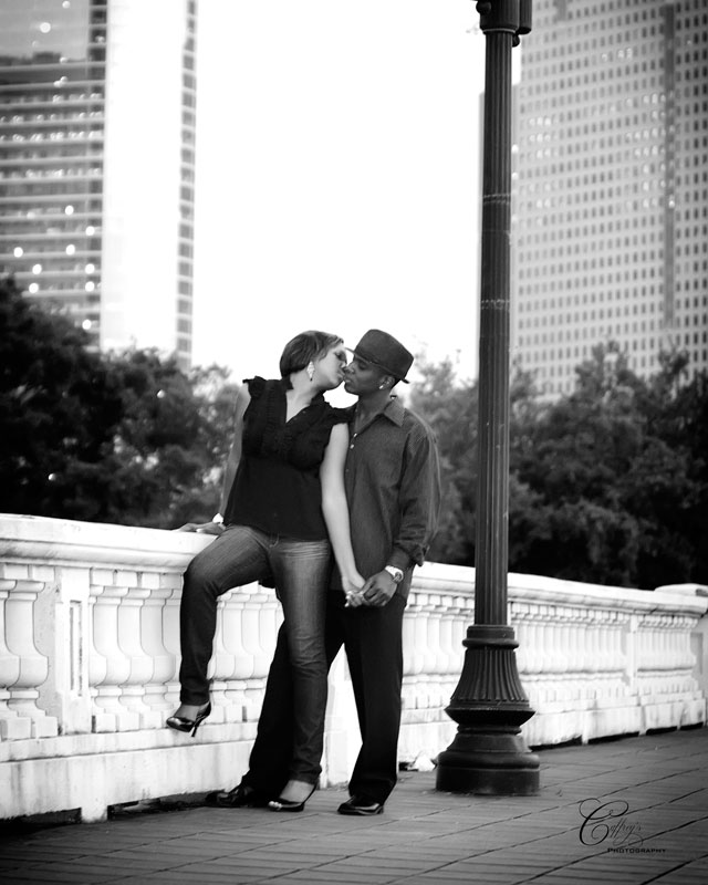 Urban Sexy Engagement portraits in Houston