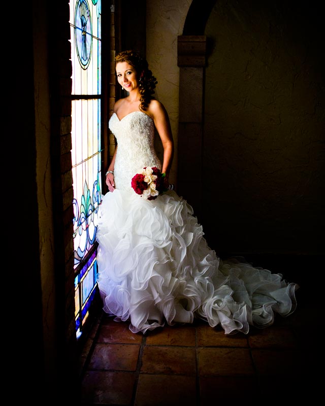 Las Velas Bridal Portrait by Caffreys Photography A Houston Wedding Photographer