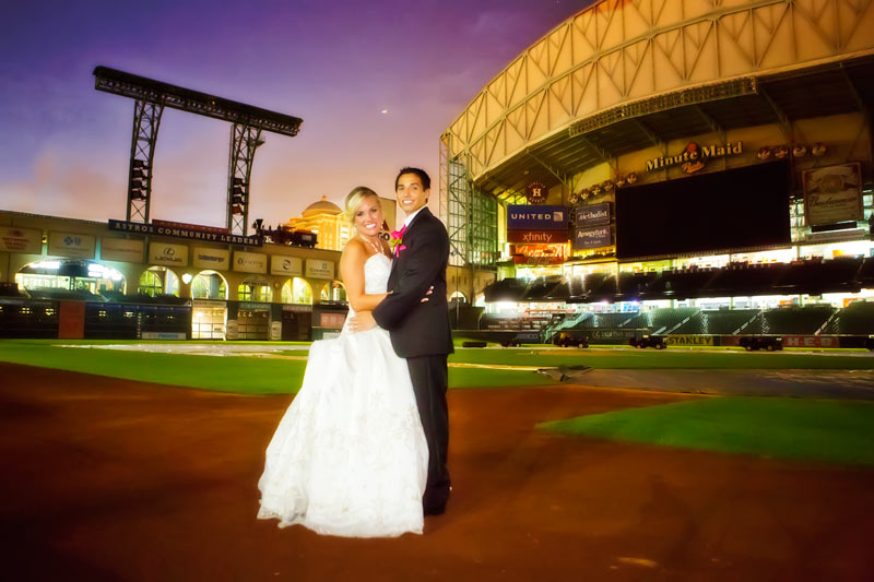 Houston Astros Wedding