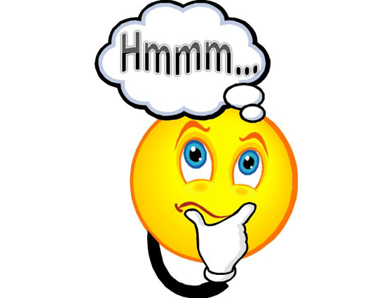 hmmm Things that make you go hmmm