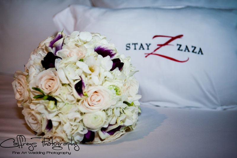 hotel zaza wedding bridal bouquet
