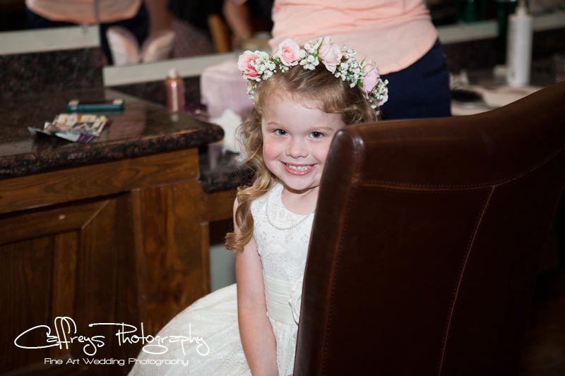 Pecan Springs Events Wedding flower girl