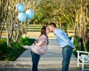 Katy Tx Maternity Photo balloons