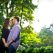 Elegant Japanese Gardens Engagement Portraits